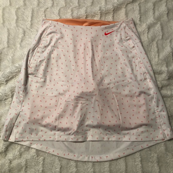 Nike Dri-Fit Skort peach and white - Picture 1 of 7